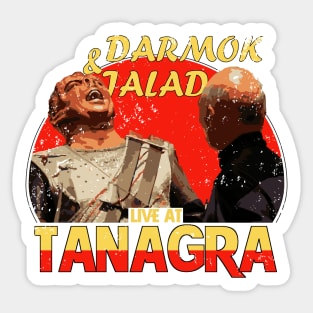 Darmok and Jalad at Tanagra Sticker